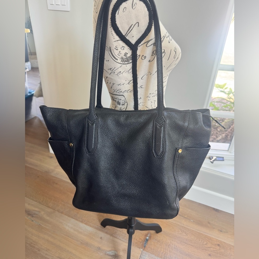 EUC-Aimee Kestenberg Pebbled Black Leather Bag